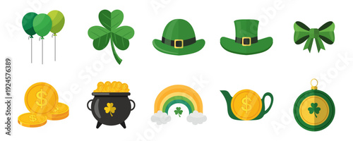 St. Patrick's Day Icon Set