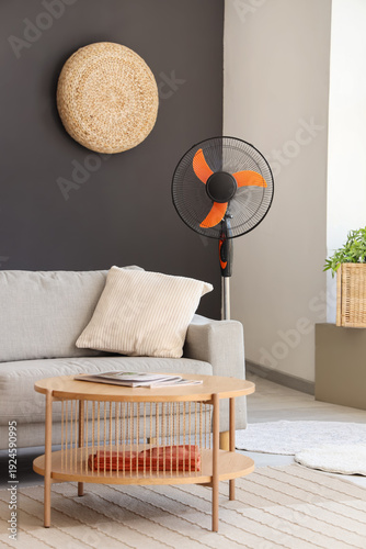 Interior of stylish living ...