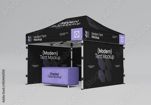 Outdoor Modern Tent Mockup