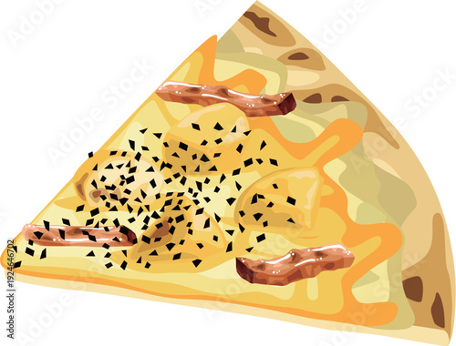 カットピザ　ベーコンポテト