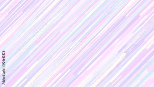 カラフルな斜線のシームレスなパターン