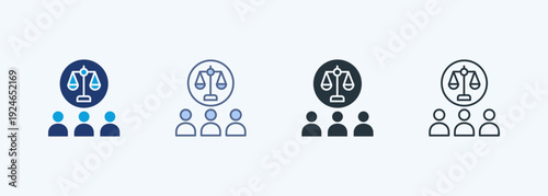 Legitimacy Multiple Style Icon Collection