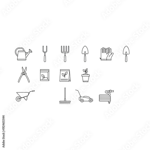 Gardening Tool Icons: Essential Equipment for Cultivating Your Dream Garden