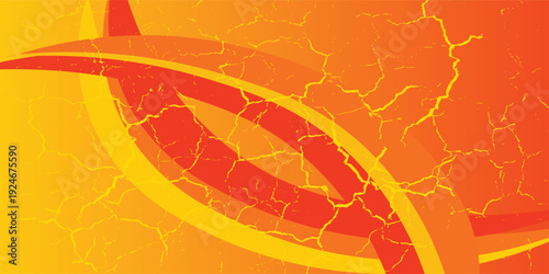 A vibrant gradient background features a combination of orange and yellow hues with soft, wavy textures. This colorful design adds depth and warmth, perfect for creative projects.