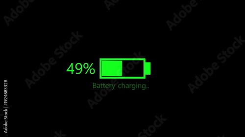 Battery Charging animation