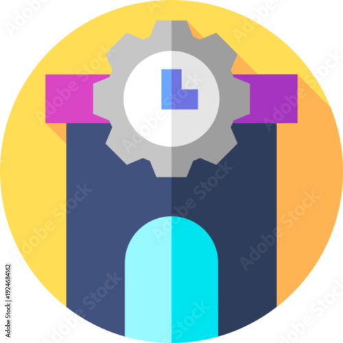 Time Machine Time Travel Icon