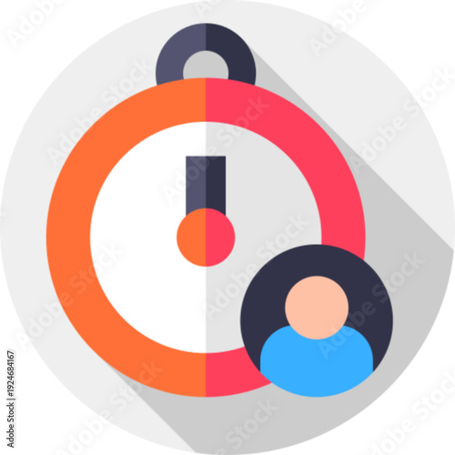 Time Management Productivity Efficiency Icon