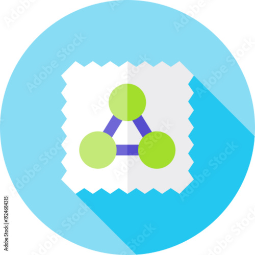 Synthetic Artificial Man-made Material Icon