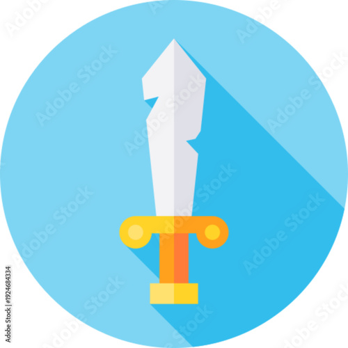 Sword Weapon Medieval Knight Icon
