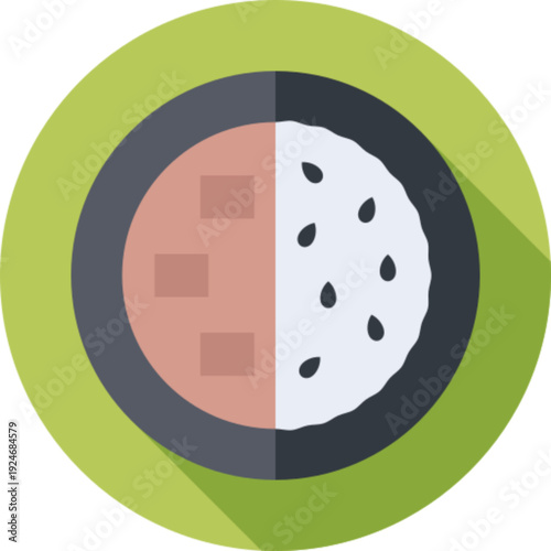 Teriyaki Japanese Food Dish Icon
