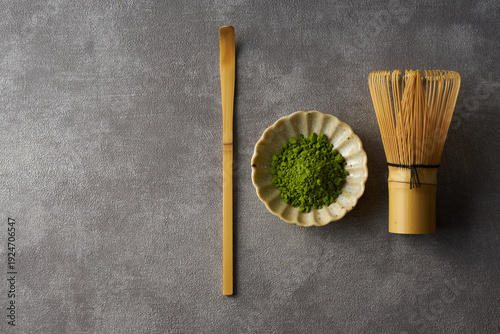 日本の抹茶　イメージ