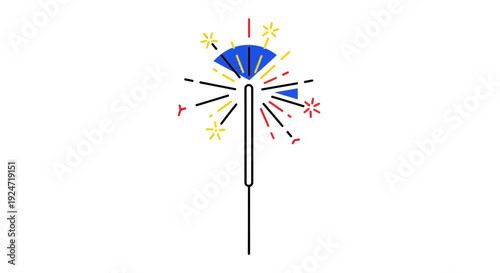 Sparkler Firework Celebration Party Light Stick
