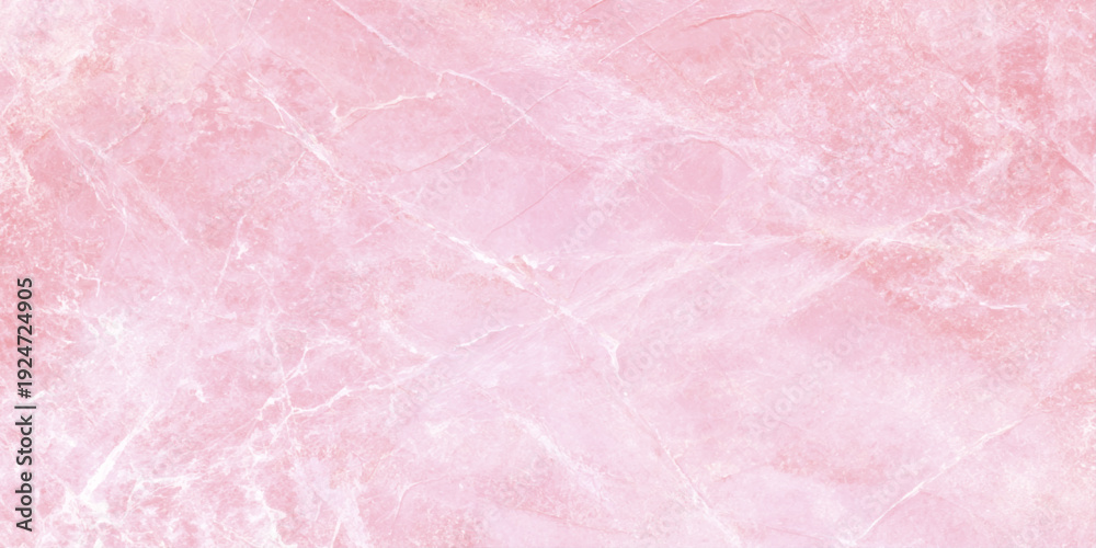 Fototapeta premium elegant pink marble texture background with crystalline white veins and organic mineral patterns, creating a sophisticated and feminine aesthetic.