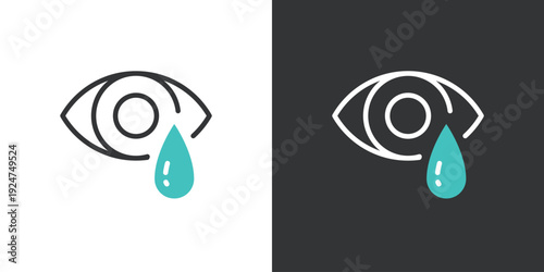 シンプルな目のベクターアイコン