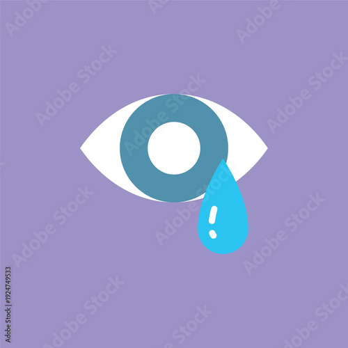 シンプルな目のベクターアイコン