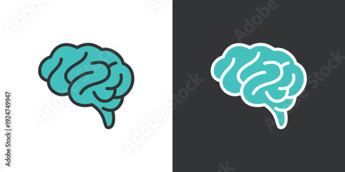 脳の医療アイコン