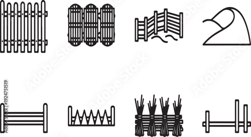 Diverse collection of musical instruments from various cultures and eras Vector