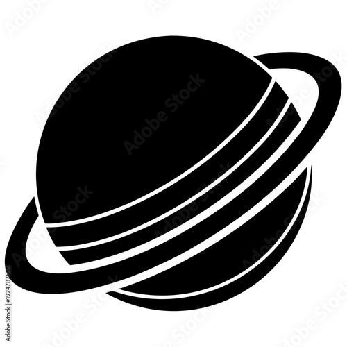 Saturn planet illustration