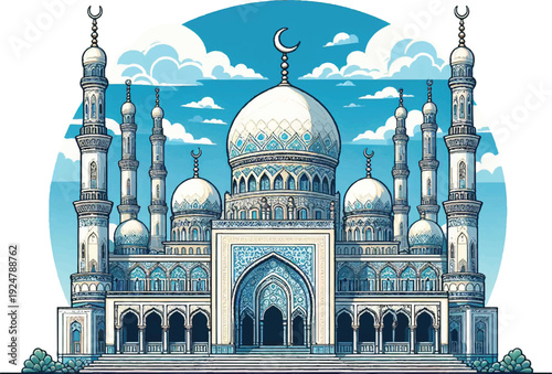 graetful and wonderfull mosque