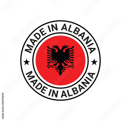 made in albania stamp