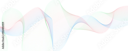 abstract glowing wave background, line moving element