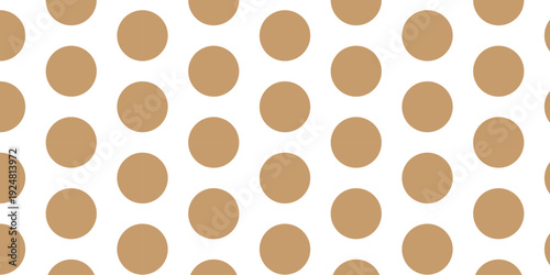 simple brown big dot pattern art for banner poster background.