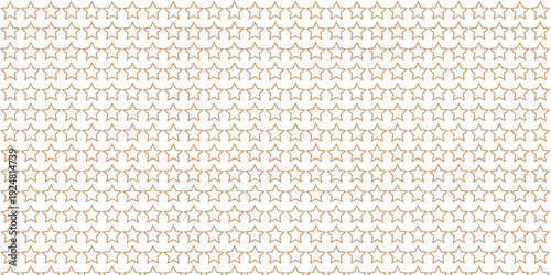 simple brown outline star pattern art for banner poster background.