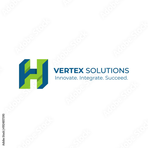 This logo features a striking design with bold colors, conveying innovation and integration, suited for technology companies looking to make an impact in their field.