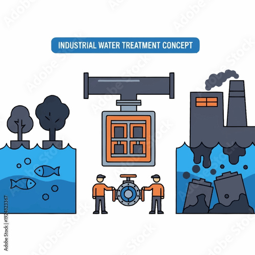 Industrial Water Treatment Process and Pollution Control.