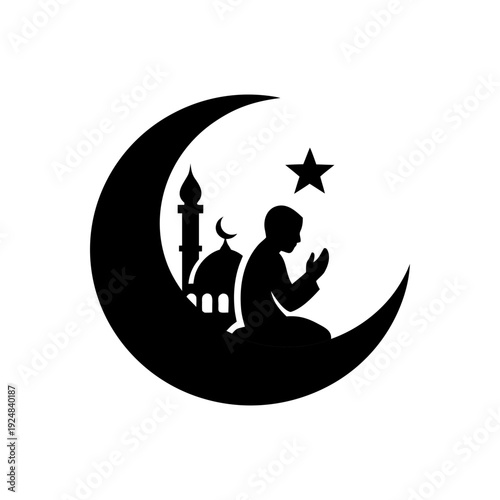 Nighttime Adventure Slide Hub Icon