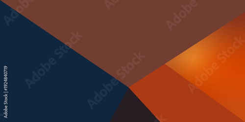 Own Created Abstract Fabric Texture with Triangular Shapes in Deep Blue