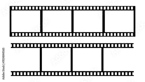Film strip icons