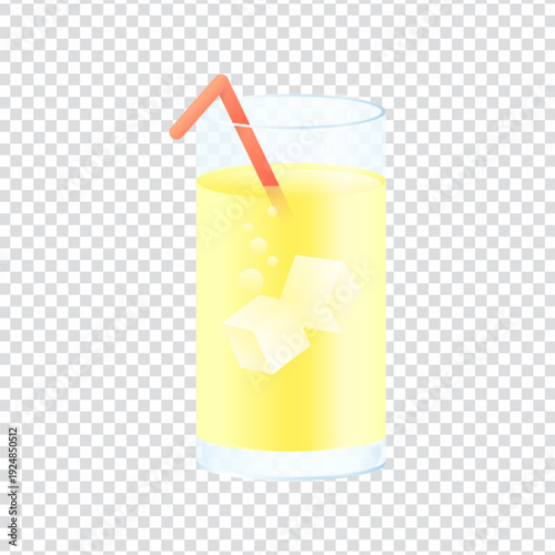 Lemonade Summer Drink Icon