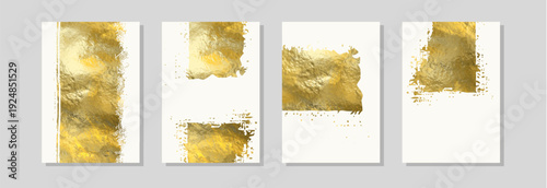 Abstract trendy ink style artistic banner template . Design for cover, invitation, banner, placard, brochure, poster, card, flyer and other Vector illustration