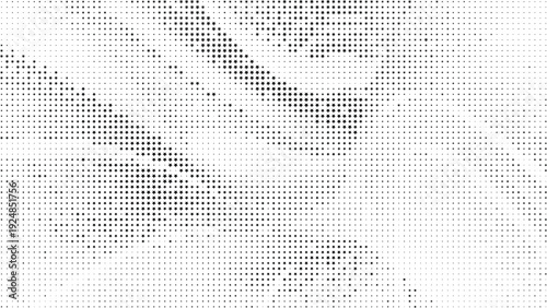 Black star abstract pattern with white negative space background, Black star dotted abstract design with balanced spacing