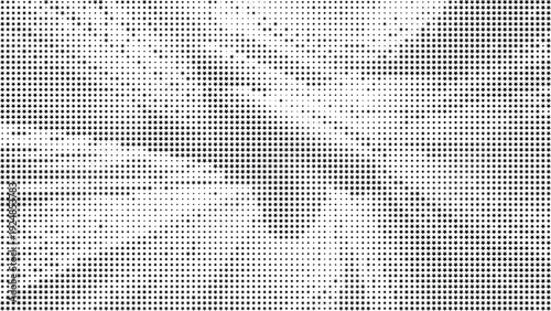 Black star abstract pattern with white negative space background, Black star dotted abstract design with balanced spacing