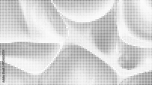 Black star halftone abstract background with white space, Black star dotted minimal abstract background design