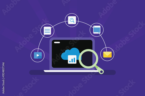 Enterprise cloud infrastructure engineered to perform scalable data processing and advance analytics, visualization on BI platform.