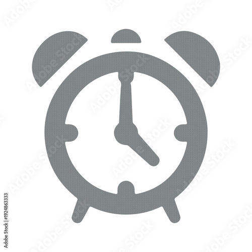Free Download Alarm clock vector icon illustration symbol button design concept - GFXLoad