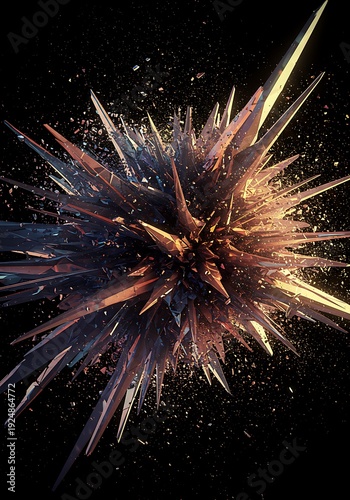 Cosmic Shards: Obsidian Bloom