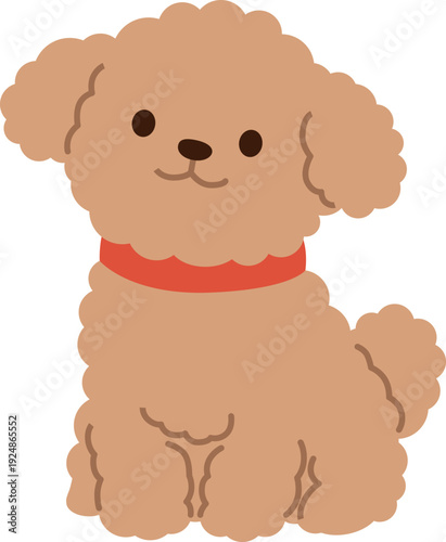 illustration of a cartoon dog