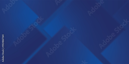 Abstract blue background with glowing geometric lines. Modern blue gradient square shape design. Futuristic technology concept. Suit for brochure, corporate, website, poster, banner, cover modern