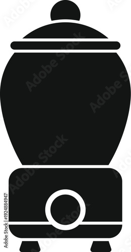 Electric wax warmer for beauty salons and spa offering depilation services