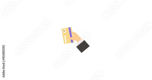 Card Payment Credit Card Transaction Animation