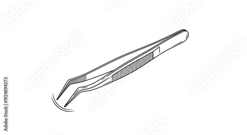 Precision Tweezers Tool for Delicate Work, Laboratory and Crafting