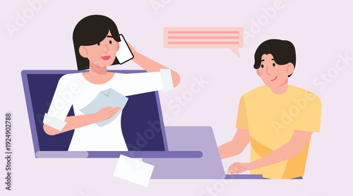 Virtual Meeting and Professional Communication via Video Call