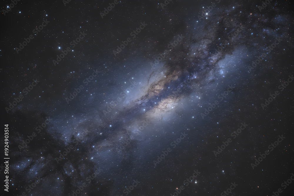 Obraz premium A stunning view of the galaxy