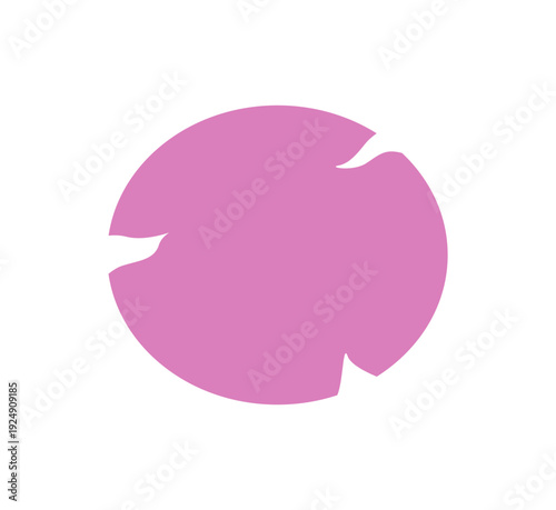 vector illustration of a pink elephant