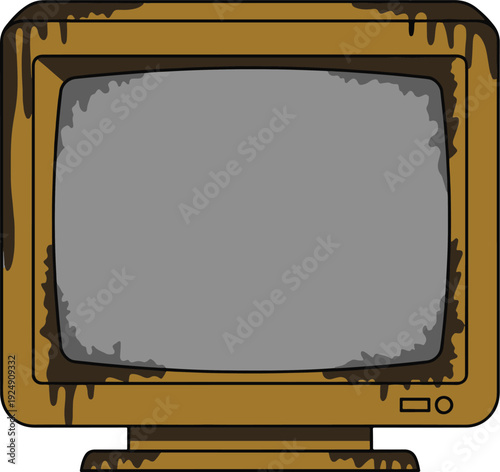 Retro Television Set