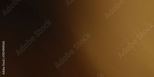 Dark brown and gold gradient texture with heavy grain
